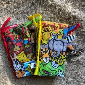 2 Jelly Cat Soft Baby Books